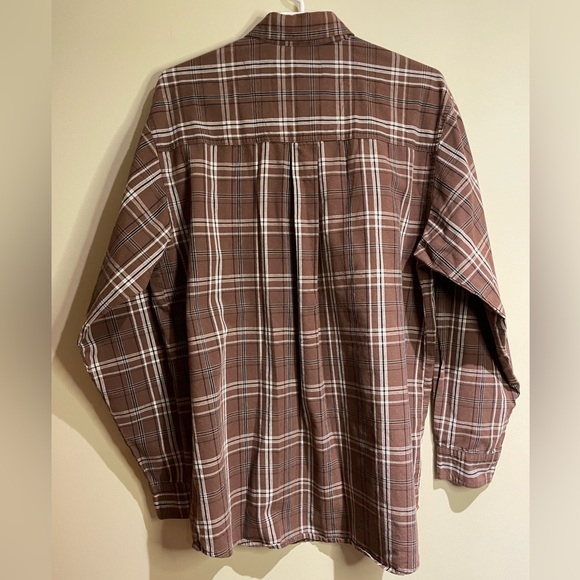Wrangler Rugged Wear Plaid Button Down Shirt - Picture 2 of 5